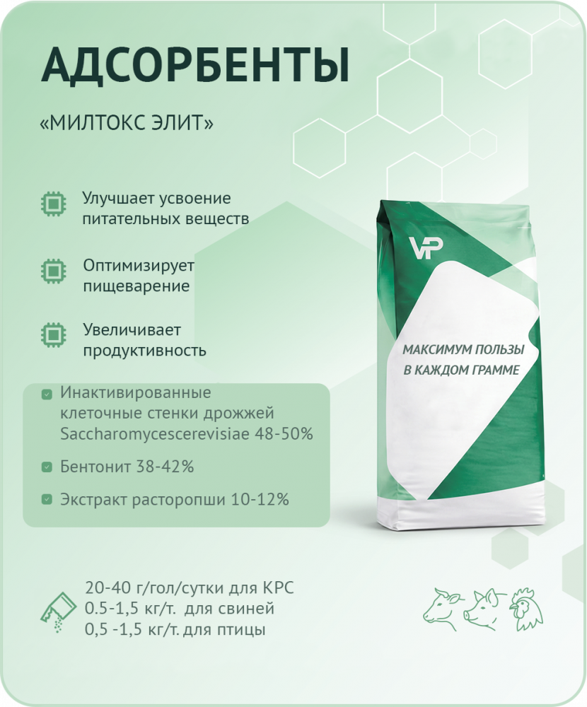 Кормовая добавка Милтокс Элит