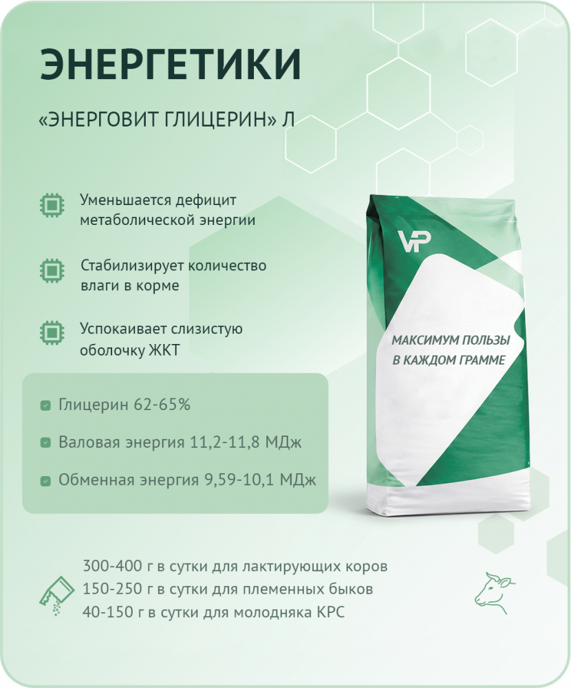 Добавка "Энерговит Глицерин Л"